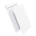 Cubic White Envelope | 9.5" × 4.5" Self-Adhesive Mailing Envelopes (Pack of 50)