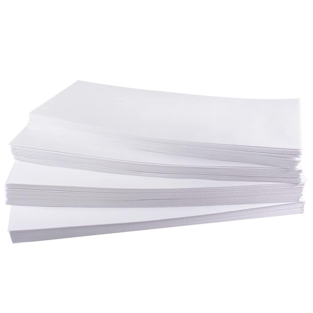Cubic White Envelope | 9.5" × 4.5" Self-Adhesive Mailing Envelopes (Pack of 50)