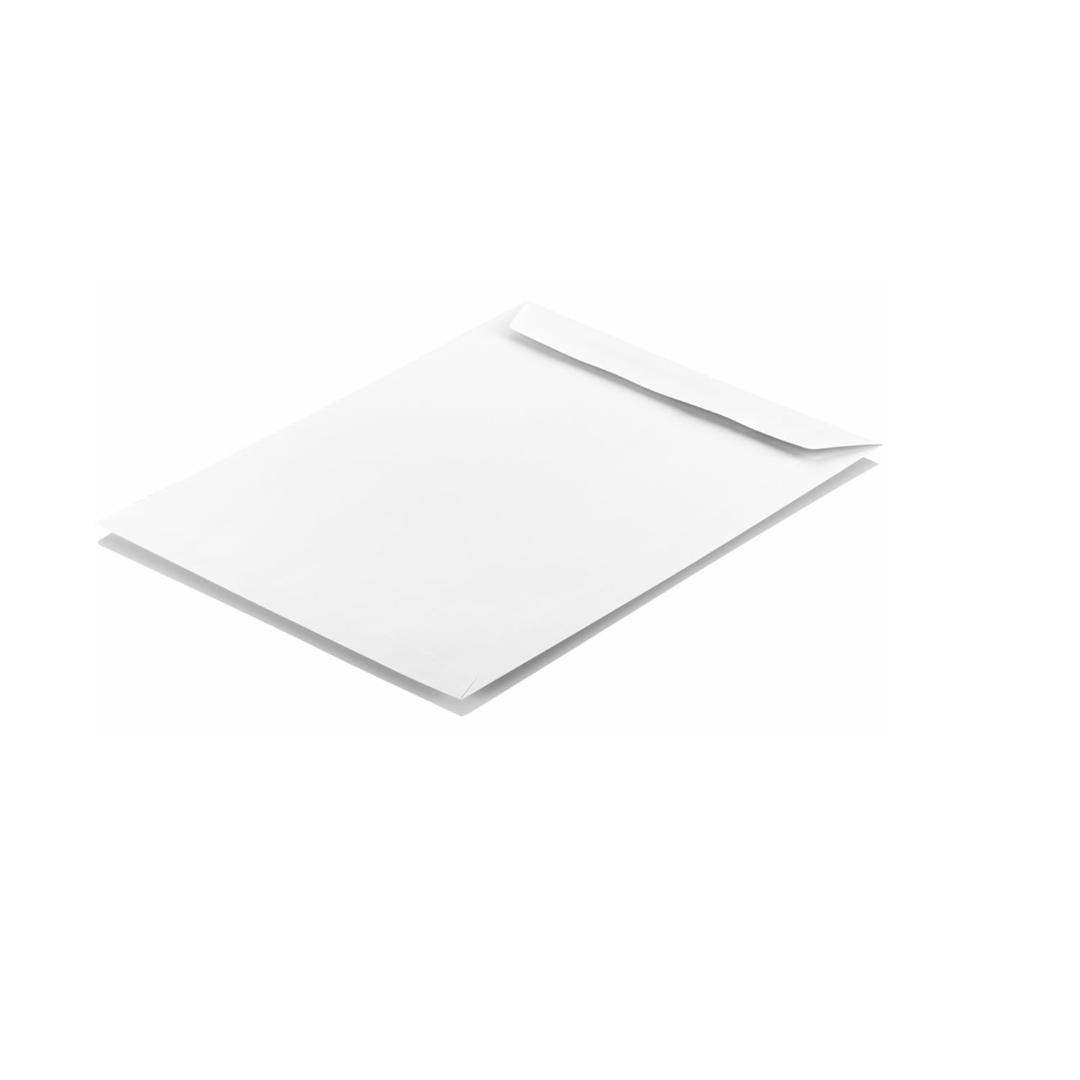 Cubic White Envelopes | 12" × 10" Document Covers (Pack of 50)