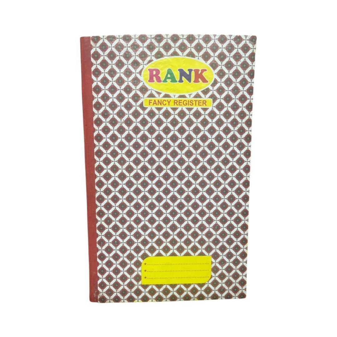 Single Ruled Rank Register Notebook | Pack of 2 | Multiple Qure Sizes