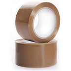 Cubic Brown BOPP Packing Tape 4 Inch | Heavy-Duty Tape | Set of 3