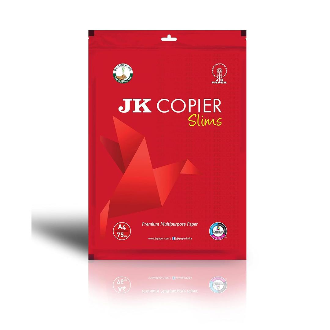JK Copier Slims A4 Paper 75 GSM – 100 Sheets