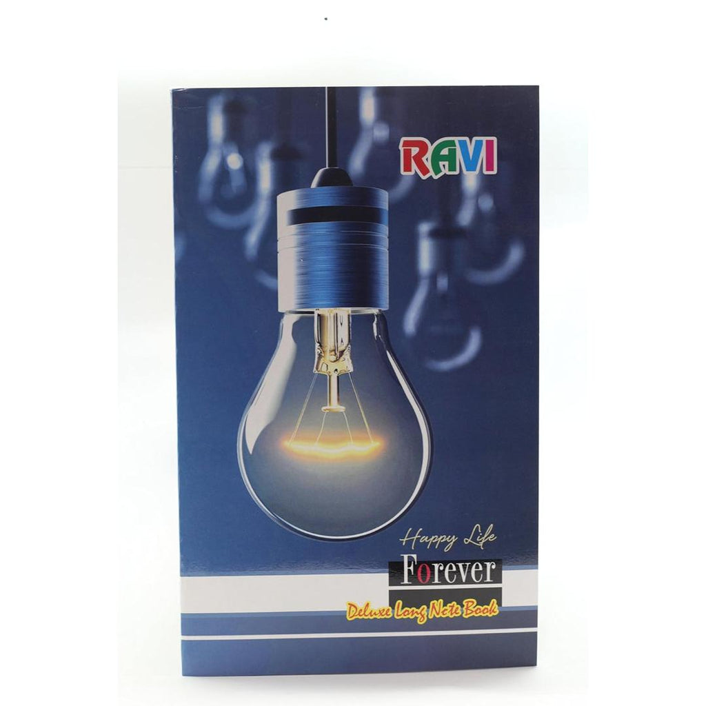 Ravi Long Size Notebook | Unruled | Soft Bound | 80 Pages | Pack of 12