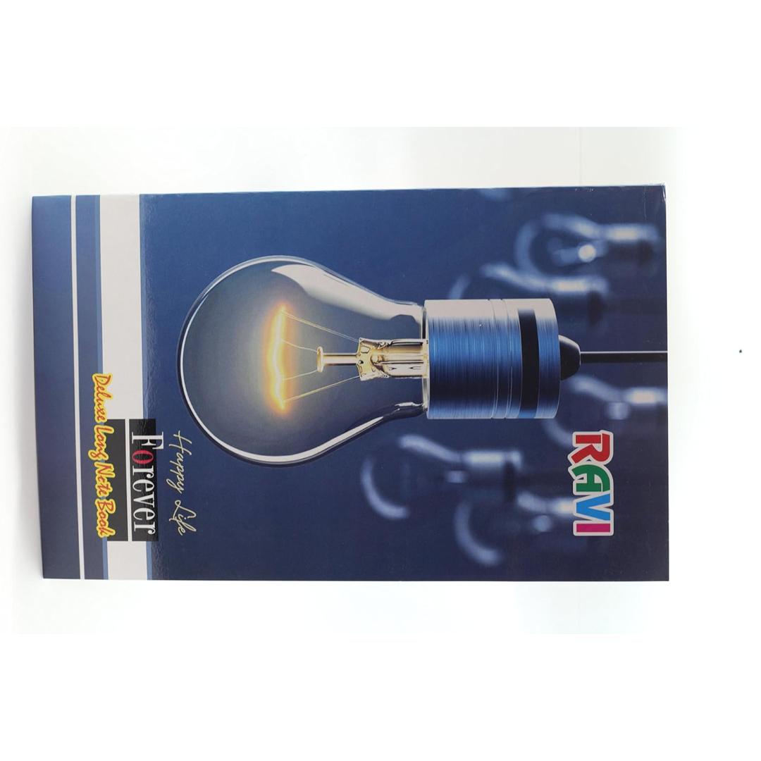 Ravi Long Size Notebook | Unruled | Soft Bound | 80 Pages | Pack of 12