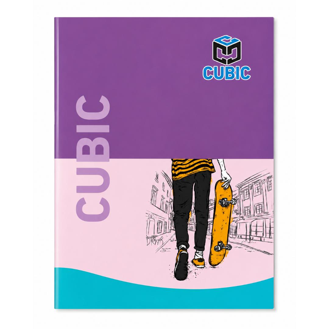 CUBIC King Size Notebook | Soft Bound Squared Writing Notebook