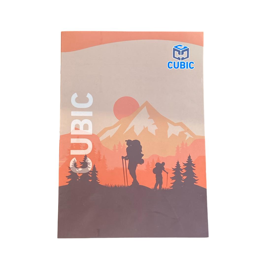 Cubic Student A4 Size Notebook | 57 GSM Paper