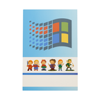 VIJAY Student Long Hardbound Notebook | Single Ruled