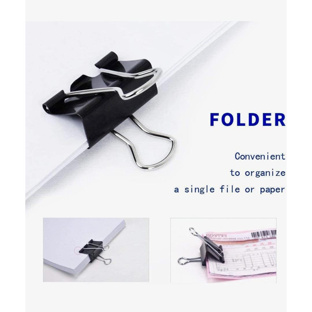 Oddy Binder Clips | 19mm | Nickel Plated | Pack of 12