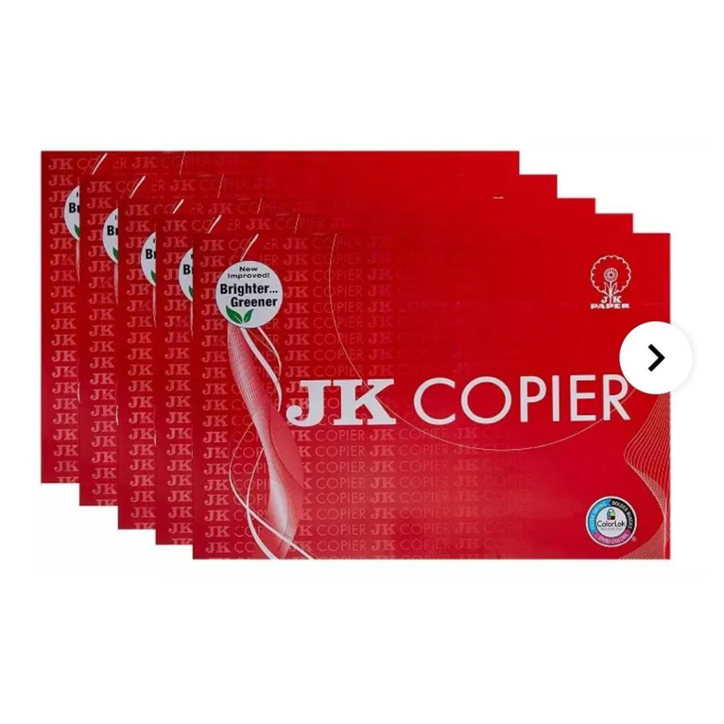 JK Red Copier Paper A3 – 75 GSM, 500 Sheets (1 Ream)