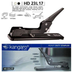 Kangaro HD-23L17 Heavy Duty Stapler | All-Metal Body | 140 Sheet Capacity