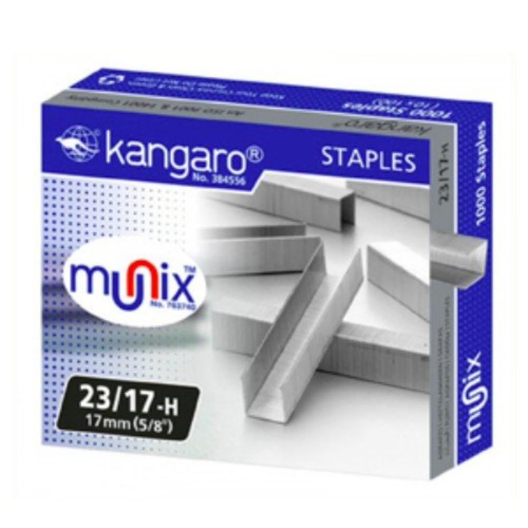 Kangaro 23/17-H Staple Pins | Heavy Duty Steel Wire | Pack of 20