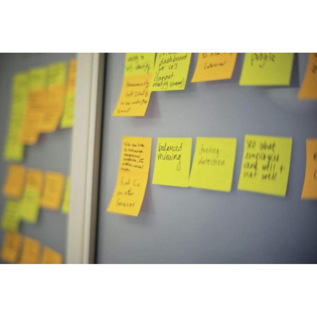 Oddy | Sticky Notes 3 x 4 Inch | Pastel Yellow | Pack of 2 (200 Sheets)