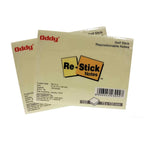 Oddy | Sticky Notes 3 x 4 Inch | Pastel Yellow | Pack of 2 (200 Sheets)