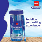 Cello | Butterflow Simply Ball Pen | Pack of 25 (20 Blue + 5 Black)