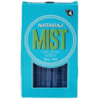 Nataraj 621 Mist Ball Pens | Blue Ink | Smooth Writing | Child-Friendly Design