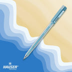 Hauser XO Jumbo Gel Pens | Blue Ink | Smooth Waterproof | Box Pack of 10