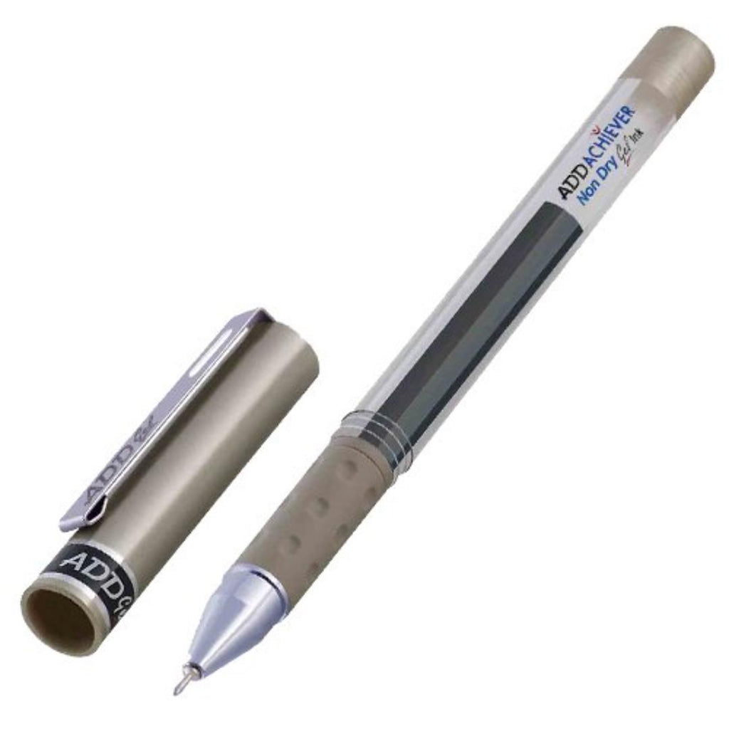 ADD Gel Achiever Pens | Blue Ink | Fine Point Smooth Writing | Pack of 10