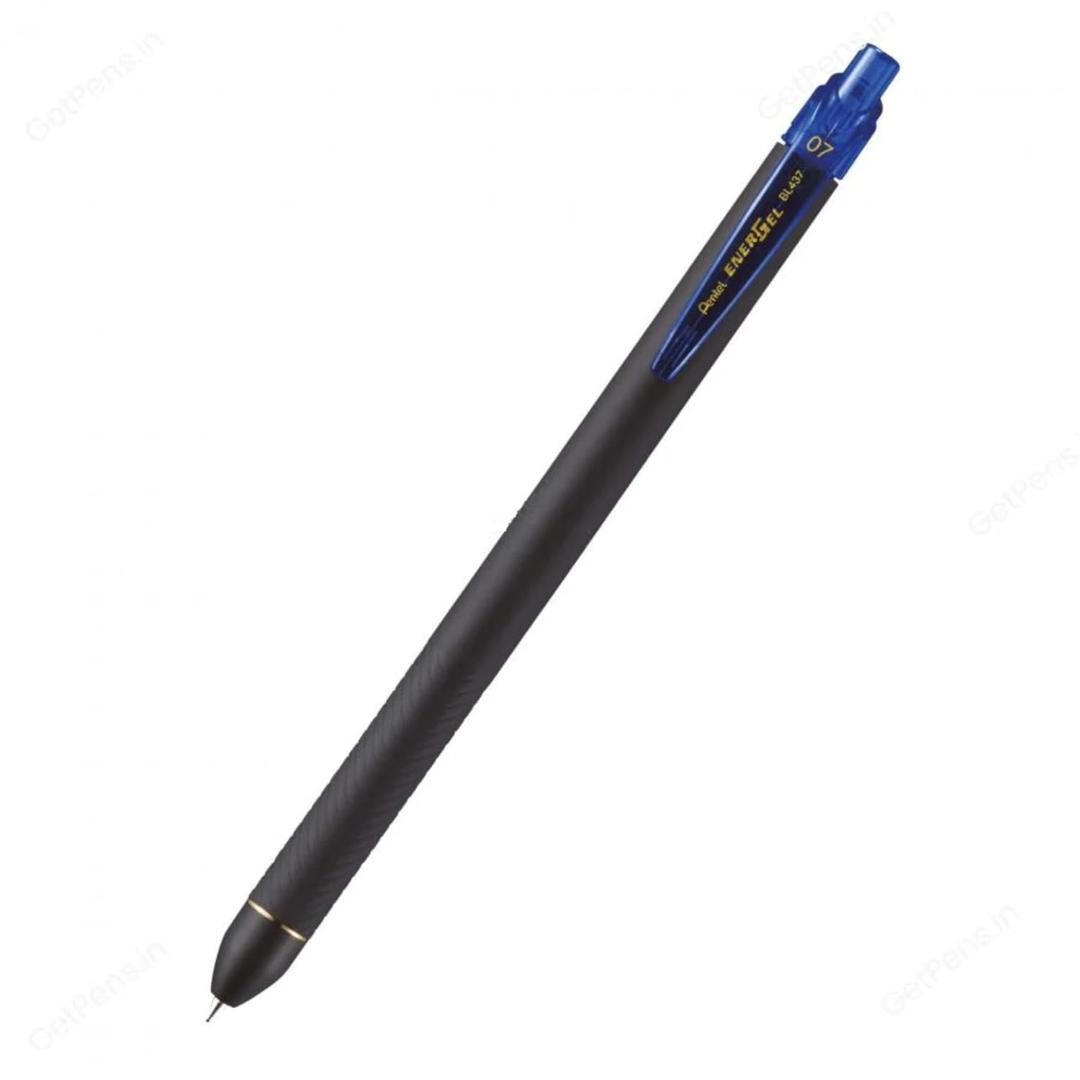 Pentel EnerGel 0.7mm Roller Gel Pens | Blue Ink | Smooth Writing | Pack of 4
