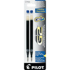 Pilot G2 Gel Ink Refills | Blue Ink | Fine Point | Smooth Writing | Pack of 2