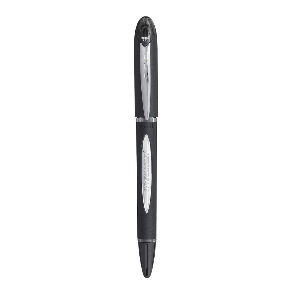 Uni-Ball Jetstream SX-210 Roller Ball Pen | Bold Tip | Black Ink | Pack of 1