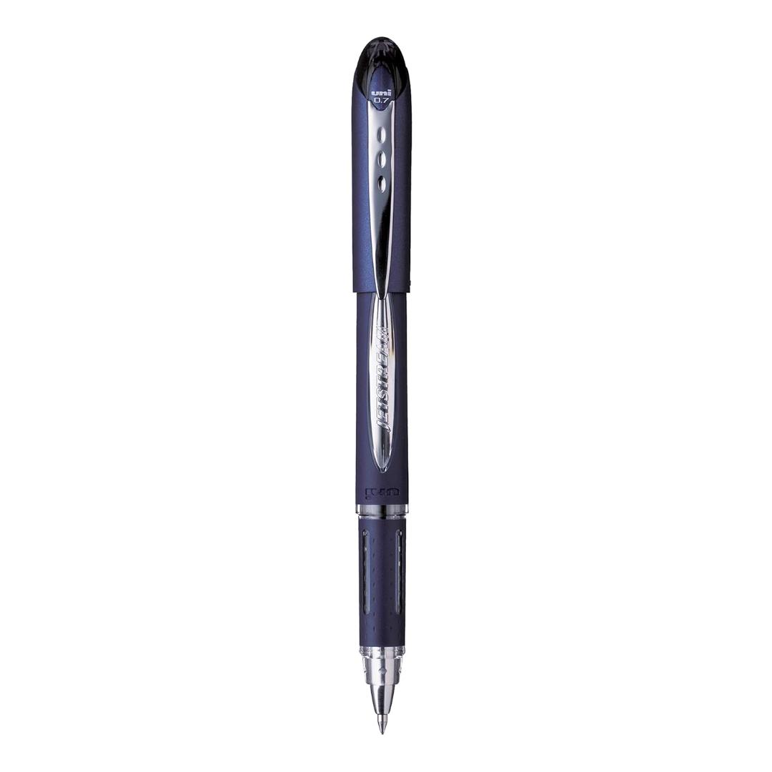 Uni-Ball Jetstream SX-217 Roller Ball Pen | Fine Tip | Black Ink | Pack of 1