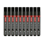 Luxor Permanent Marker 1884 Pro-E | Black Ink | Refillable Markers | Pack of 50