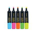 Luxor 886 N Highlighters | Multicolor | Smooth Fluorescent Ink | Set of 5