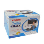 Kores Britemark Dustless Chalk | White, 144 Sticks per Box (Case of 18)