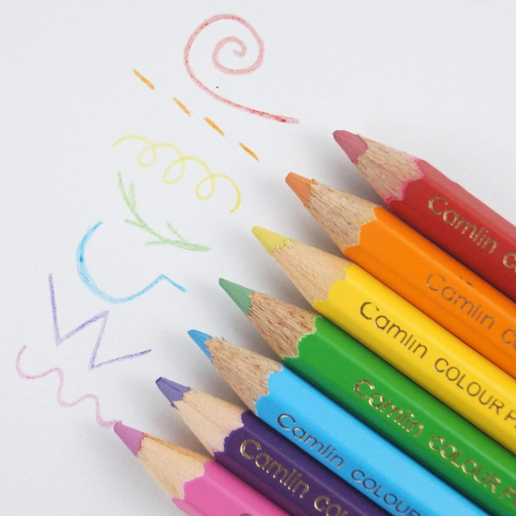 Camel Student Water Colours + Colour Pencils | 12 Shades Combo Pack