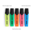 Camlin Highlighter Pens | 5 Shades Multicolor Set, Chisel Tip