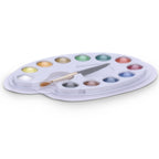 Camel Kokuyo Student Water Colour Cakes | 12 Shades with Brush