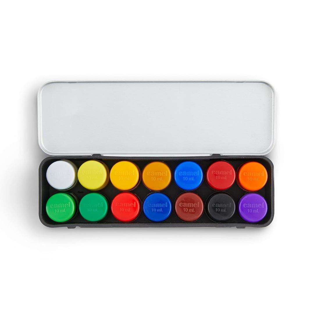 Camel Camlin Kokuyo Student Poster Colours | 14 Shades × 10 ml Tubes