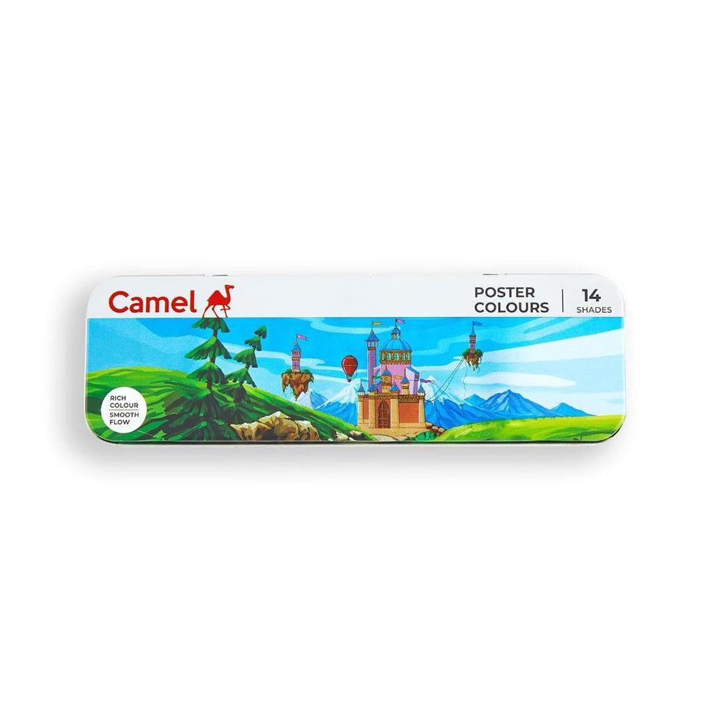 Camel Camlin Kokuyo Student Poster Colours | 14 Shades × 10 ml Tubes