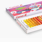 Camel Oil Pastels | 25 Shades with Scraping Tool & Drawing Pencil