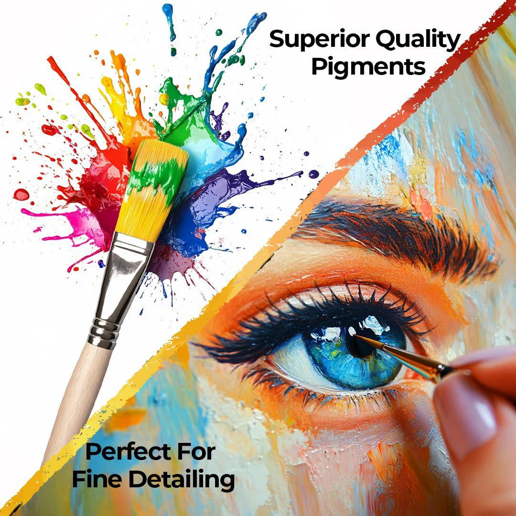 Camel Artist Water Colours | 5 ml × 12 Shades High Vibrancy Paint Set