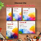 Camel Artist Water Colours | 5 ml × 12 Shades High Vibrancy Paint Set
