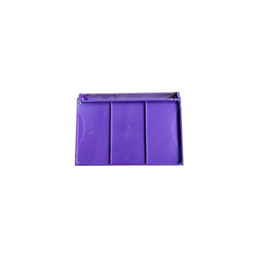 Luxor Stamp Pad | Violet Ink | Medium & Small | Durable Plastic Case