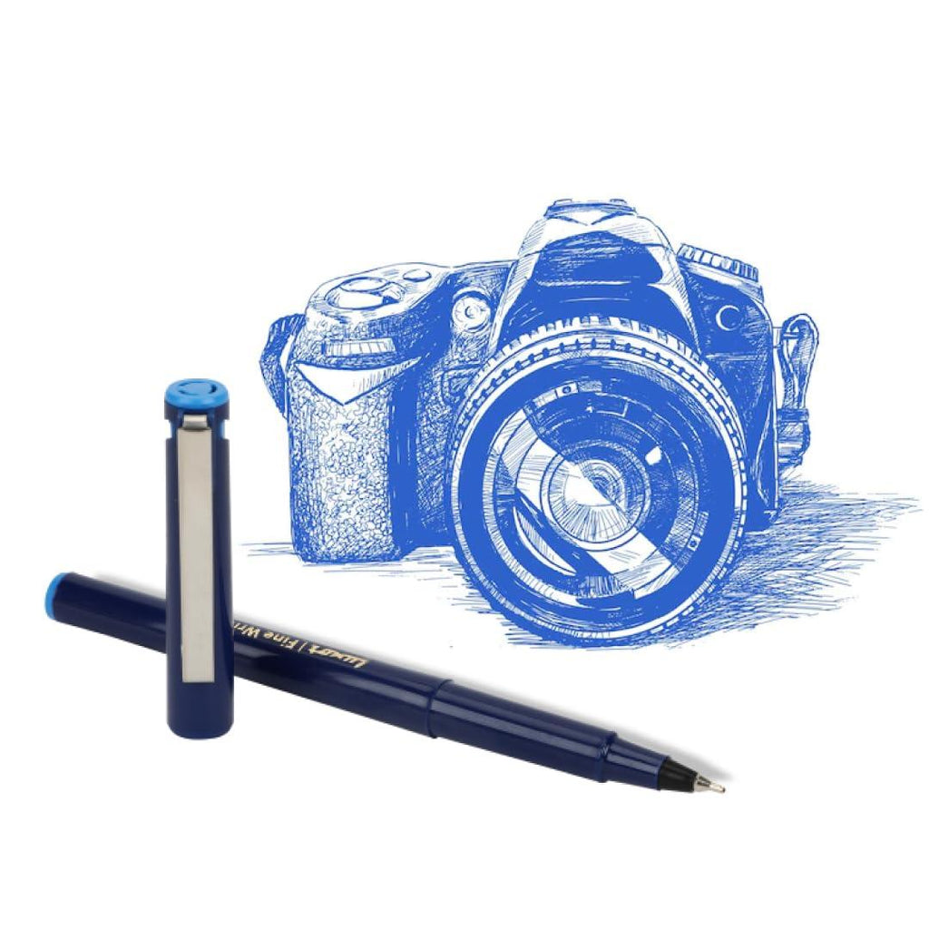 Luxor Finewriter 05 Pens | Assorted Colours, Pack of 10 Fine Liners