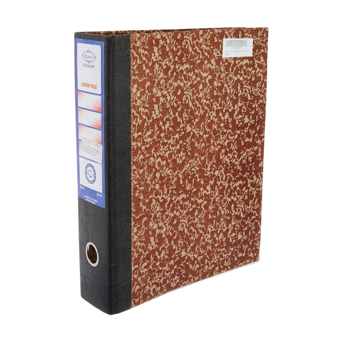 Ravi Economy Box File | Durable Thick Board with Silver Clip
