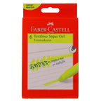 Faber-Castell Gel Textliner | Pack of 6 Yellow Highlighters