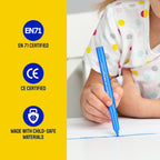 Faber-Castell Connector Pen Set – Washable, Bright Colours | Child-Safe Art Pens