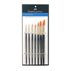 Faber-Castell Paint Brush Set – Pack of 7 (Navy Blue Handles)