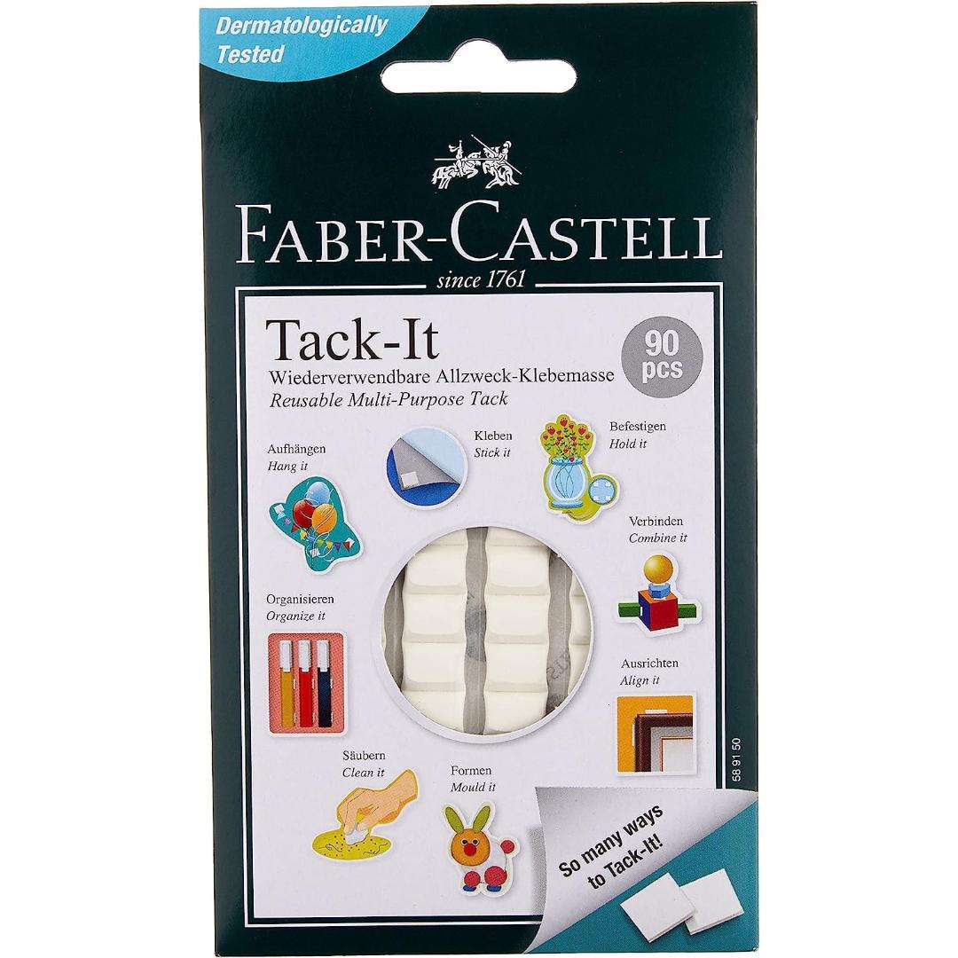 TACK-IT Adhesive – 50g, White (Reusable Multipurpose tack)