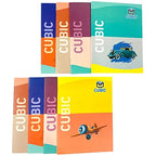 Cubic King Size Notebook Combo | 160 Pages | Pack of 8