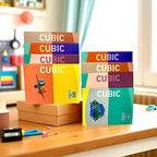 Cubic King Size Notebook Combo | 160 Pages | Pack of 8
