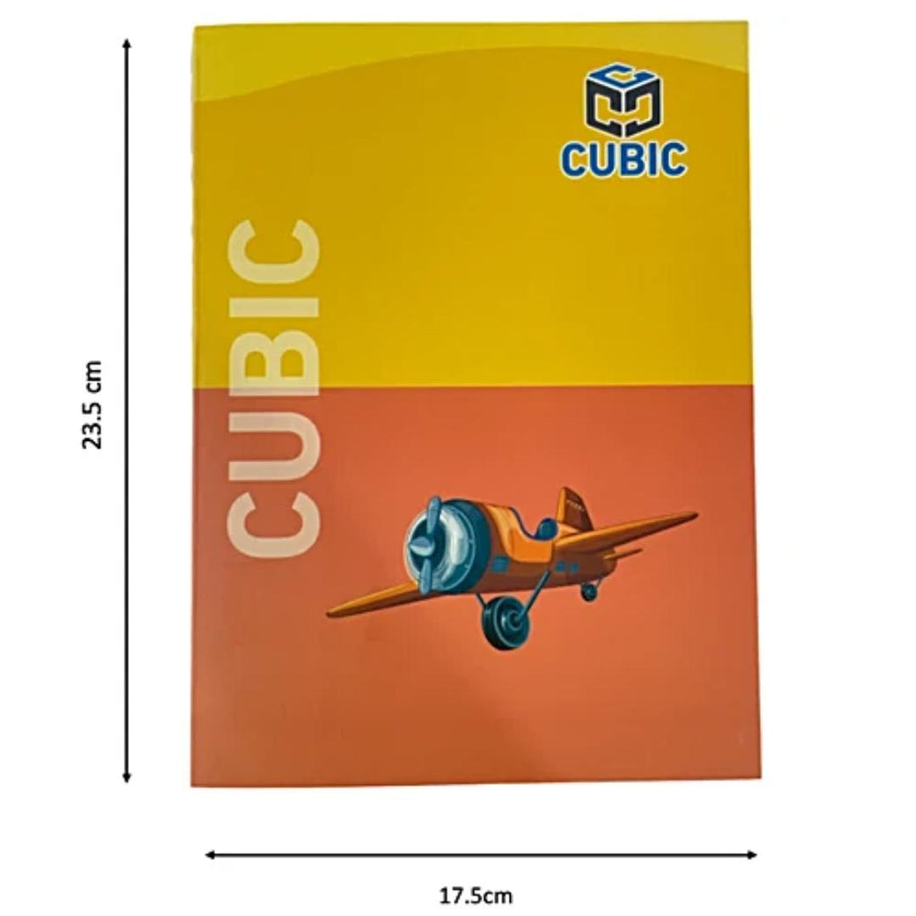 Cubic King Size Notebook Combo | 160 Pages | Pack of 8