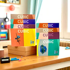 Cubic King Size Notebook Combo | 160 Pages | Pack of 8