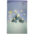 Cubic Long Notebook Combo | 12 Pcs | Ruled & Unruled | 80–160 Pages