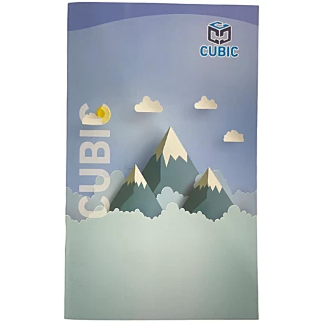 Cubic Long Notebook Combo | 12 Pcs | Ruled & Unruled | 80–160 Pages