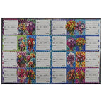 Cubic Fancy Notebook Labels | Rounded Corners | 64 Pcs